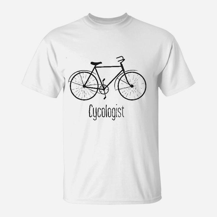Cycologist Funny Psychology Biking Cyclist T-Shirt