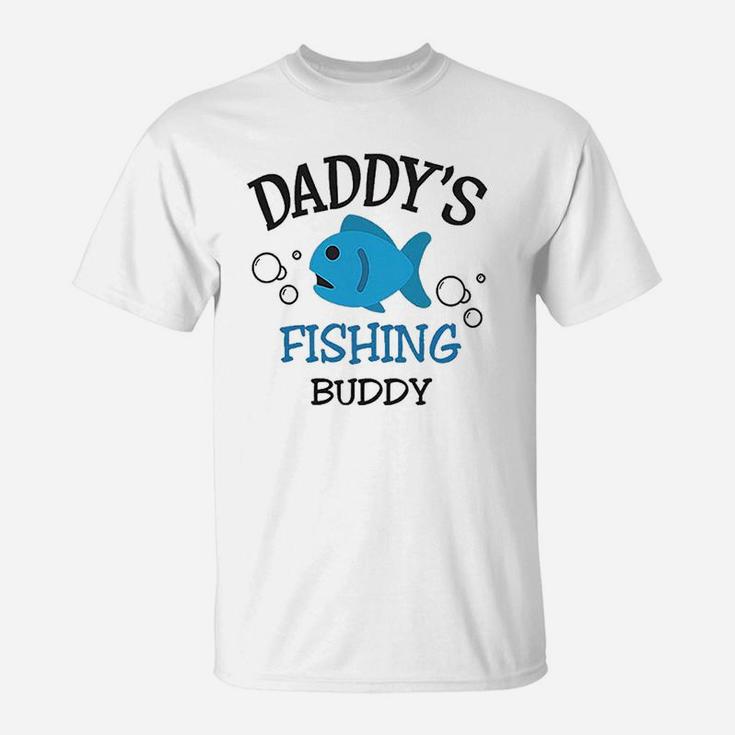 Daddys Dad Father Fishing Buddy Style B Fathers Day T-Shirt
