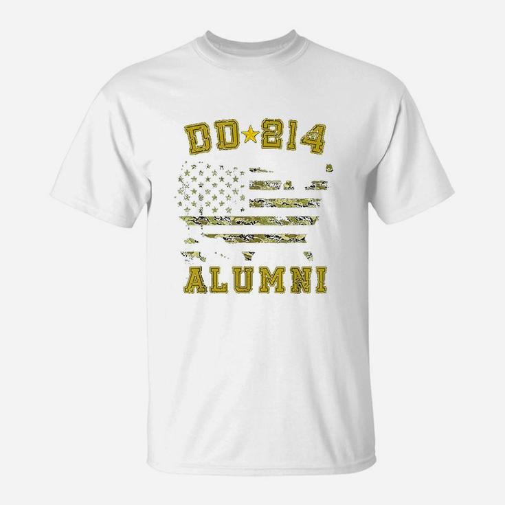 Dd214 Alumni Retirement Military Discharge Dd214 Veterans T-Shirt