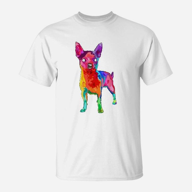 Dog Lover Gifts Chihuahua For Colorful Chihuahua T-Shirt