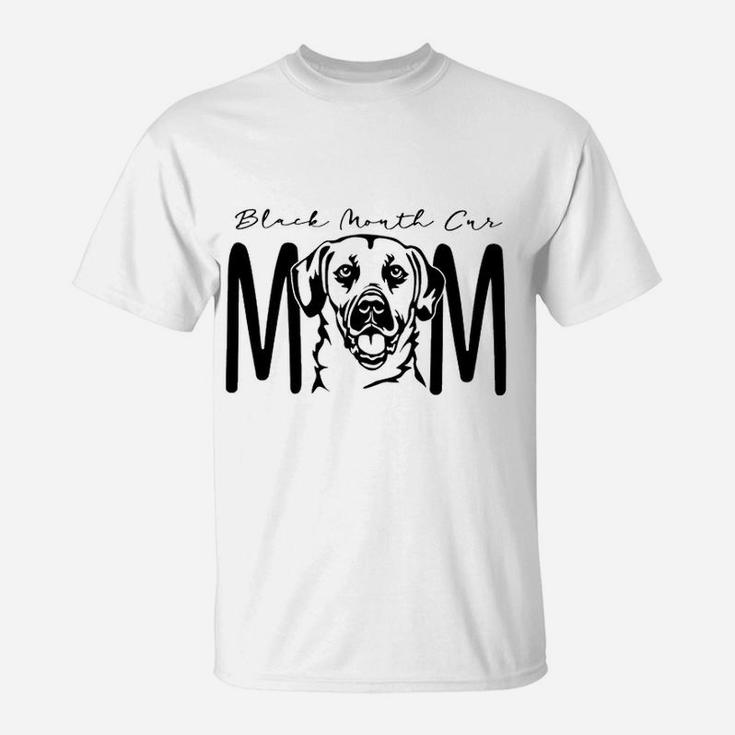 Dog Mom Black Mouth Cur T-Shirt