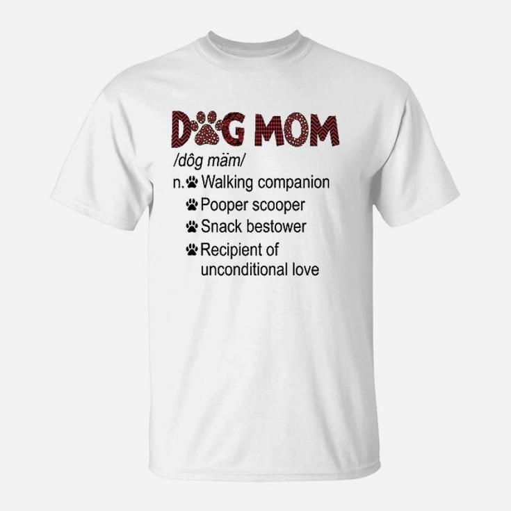 Dog Mom With Definition T-Shirt