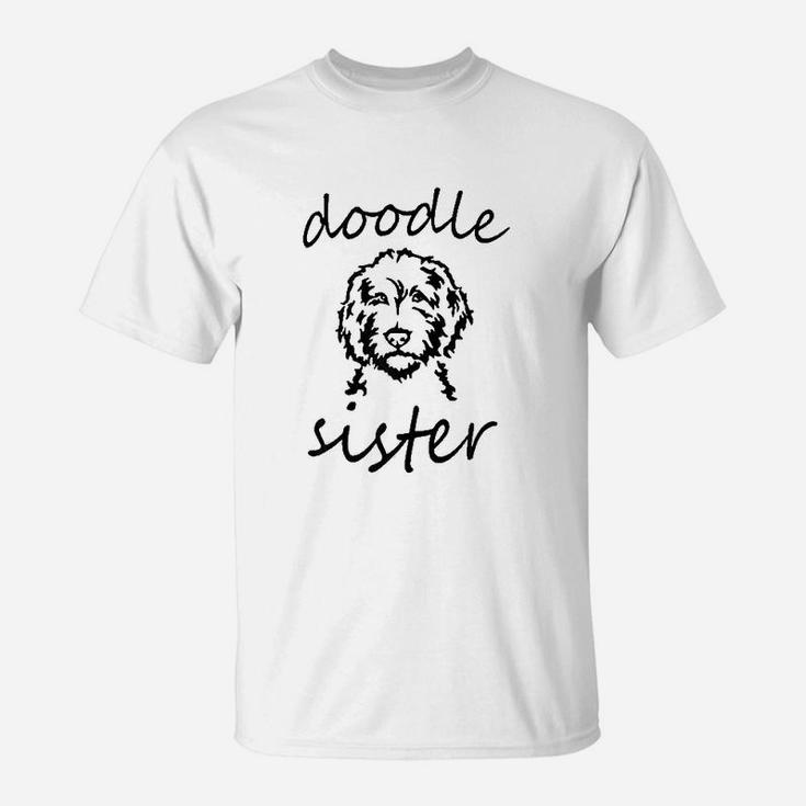 Doodle Sister Goldendoodle Golden Doodle Girl Lover T-Shirt