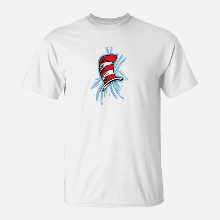 Dr Seuss The Cat Hat Splash T-Shirt