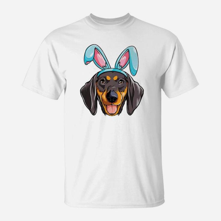 Easter Bunny Dachshund Dog Boys Girls Kids Men Women T-Shirt