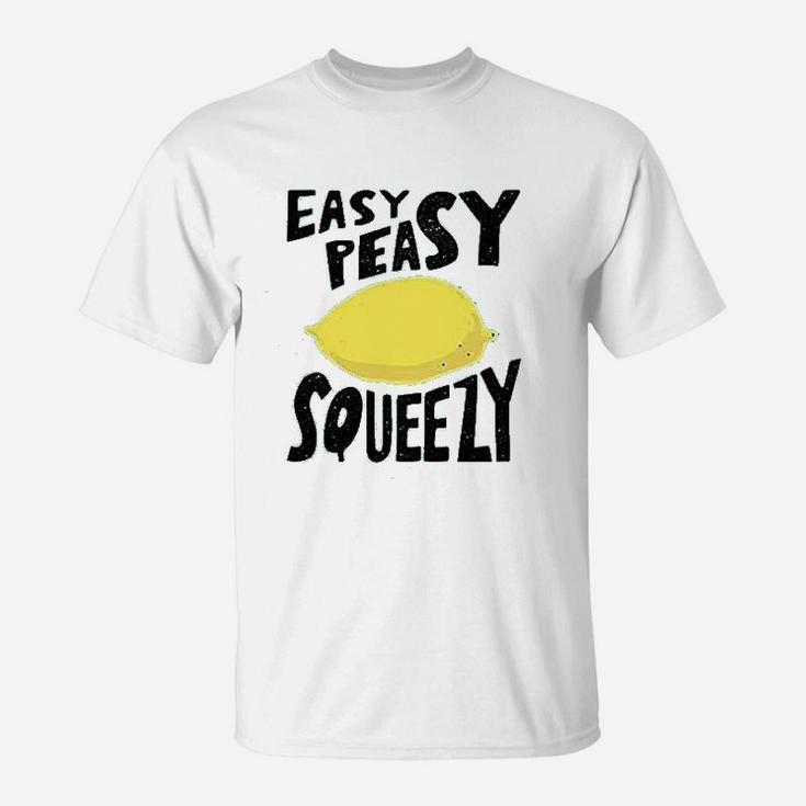 Easy Peasy Lemon Squeezy Cute Funny Graphic T-Shirt
