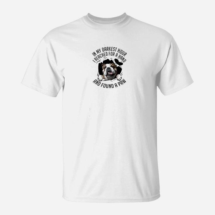 English Bulldog For Christmas T-Shirt