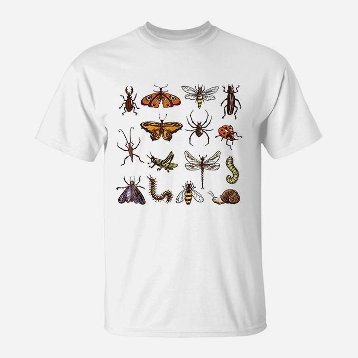 Entomology Collection Of Insects Funny Bug T-Shirt