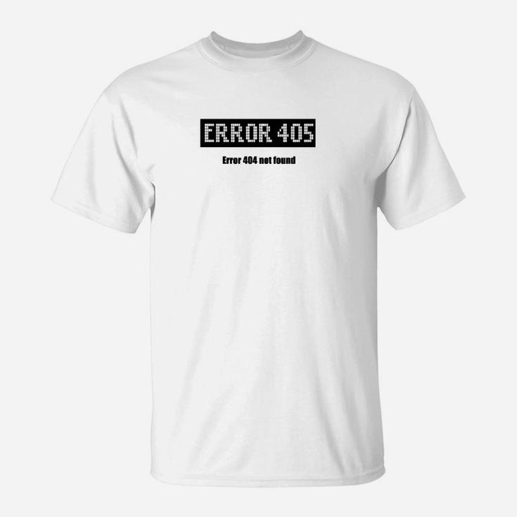 Fehler 404 Computeringenieur- T-Shirt