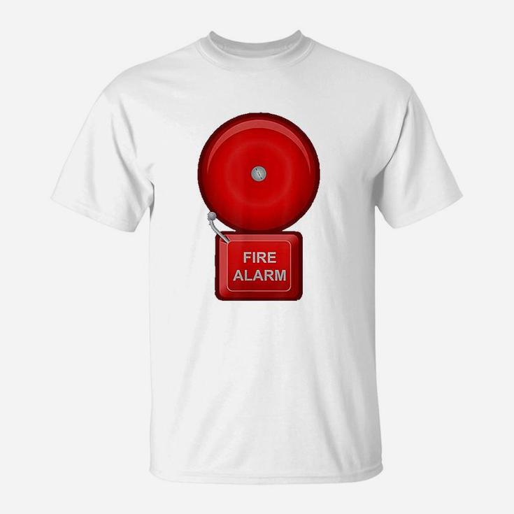 Fire Alarm Costume Matching Family Group T-Shirt