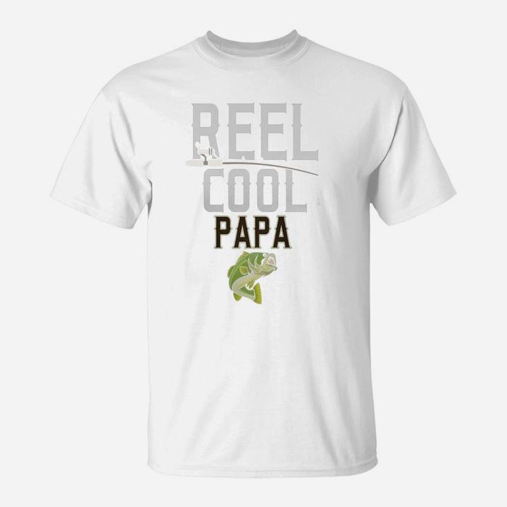 Fishing Papa T Shirt Funny Quote Fisherman Grandpa Gift Idea T-Shirt