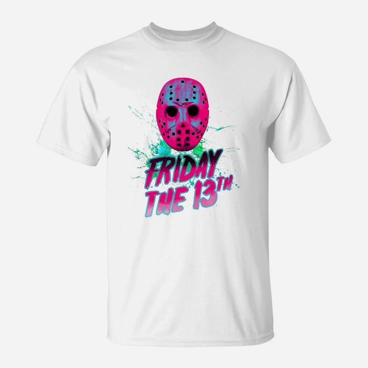 Friday The 13th Neon V T-Shirt