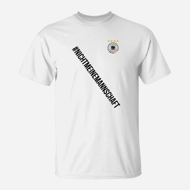 Fußball-Fan T-Shirt #zsmmn Aufdruck und Verbandslogo, Fanartikel