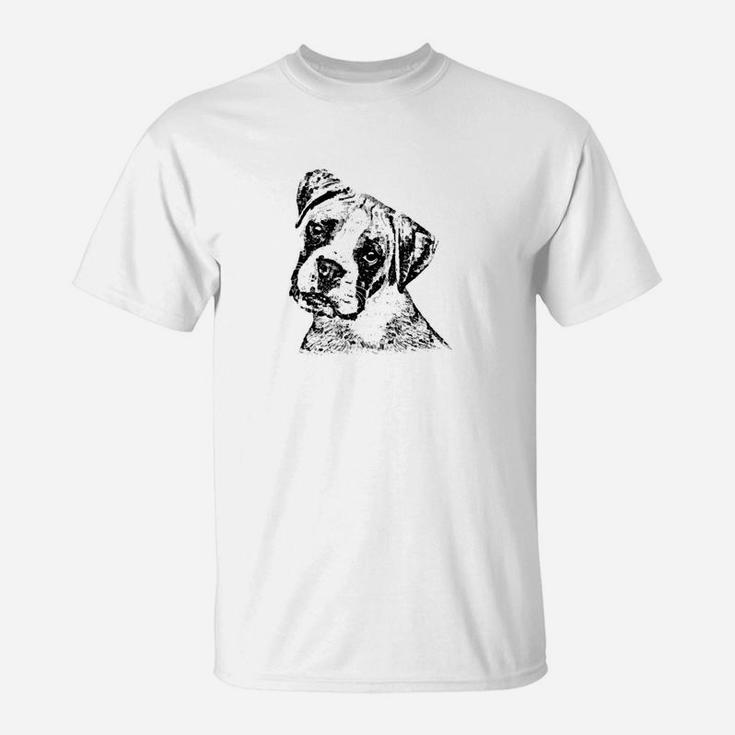 Funny Boxer Retro Vintage Boxer Dogs Lover T-Shirt