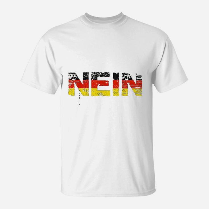 Germany Nein Funny German Oktoberfest Apparel T-Shirt