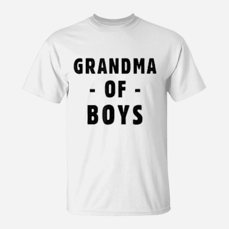 Grandma Of Boys Sweet Grandmother T-Shirt