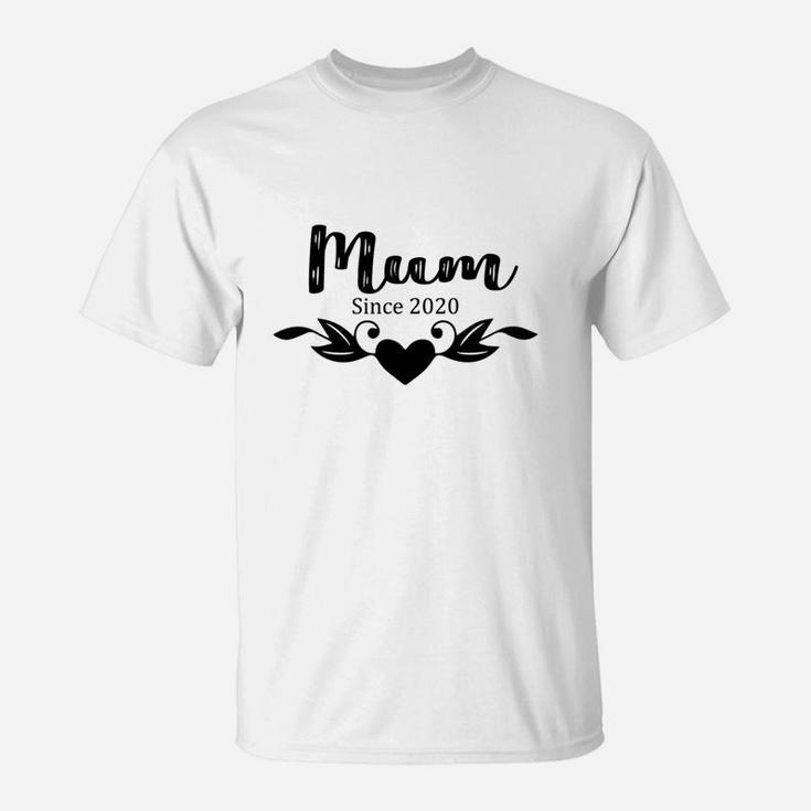 Happy Mothers Day Mum Since 2020 T-Shirt