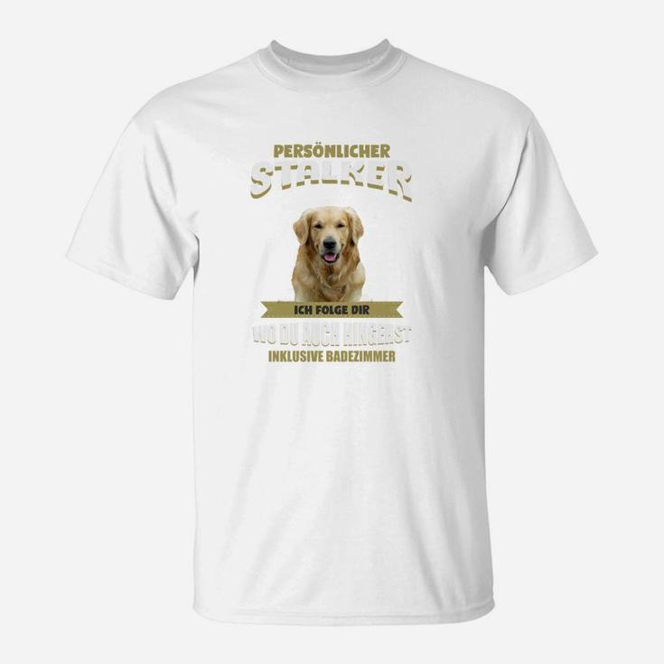 Hunde-T-Shirt Persönlicher Schnüffler – Ich folge dir Überall