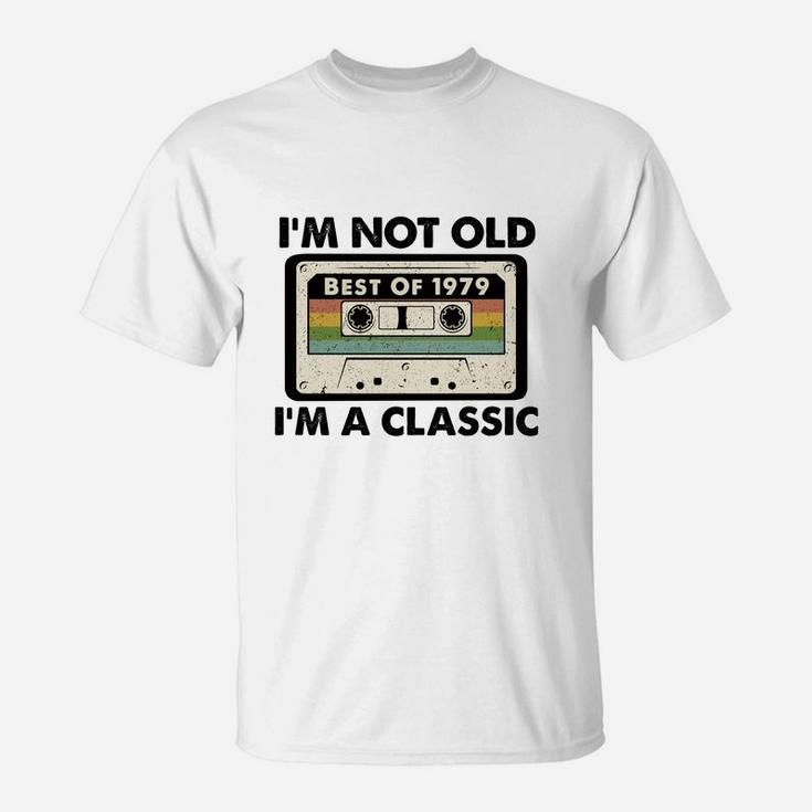 Vintage Old Cassette Best Of 1979 T-Shirt Birthday Gift Vintage Old Cassette Best Of 1979 T-Shirt Birthday Gift