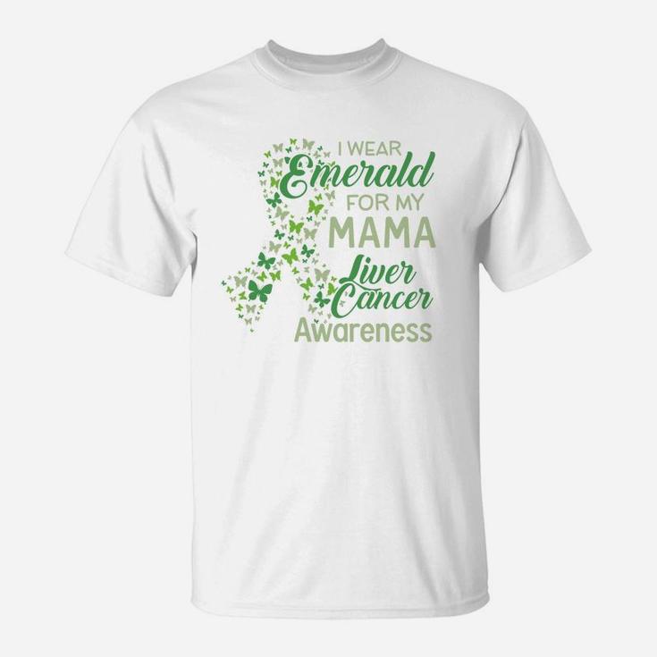 I Wear Emerald For My Mama Proud Mom T-Shirt