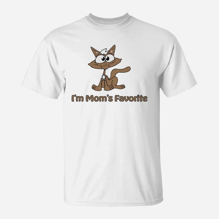 Im Moms Favorite Funny Cat T-Shirt