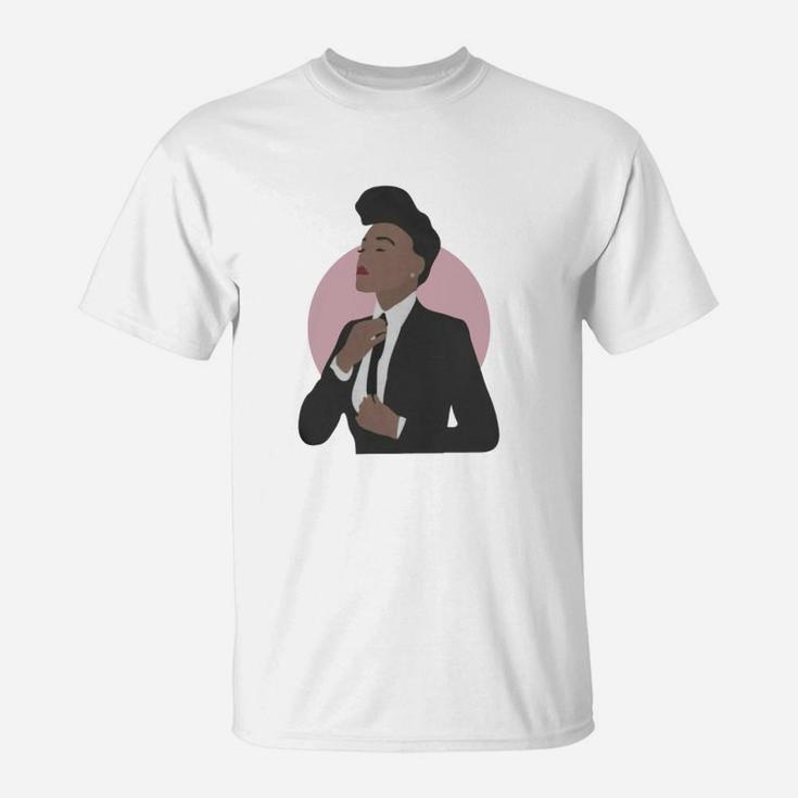 Janelle Monae Love Minimalist Style Art Colour T-Shirt