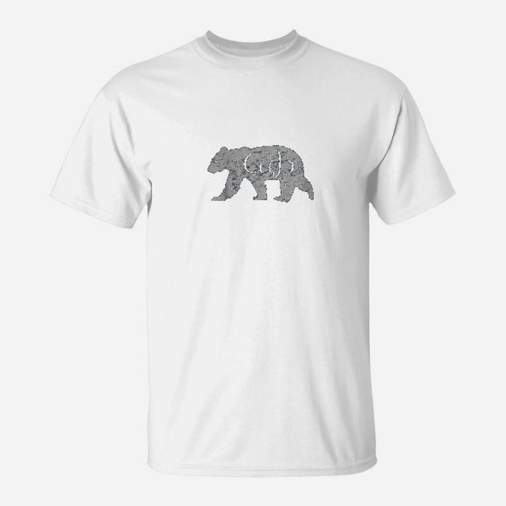 Kids Bear Cub Of Mama Bear birthday T-Shirt