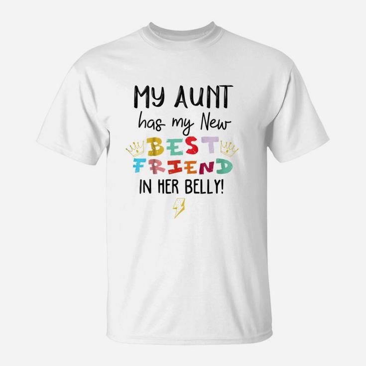 Kids Cousin Reveal My Aunt Has New Best Friend In Belly T-Shirt