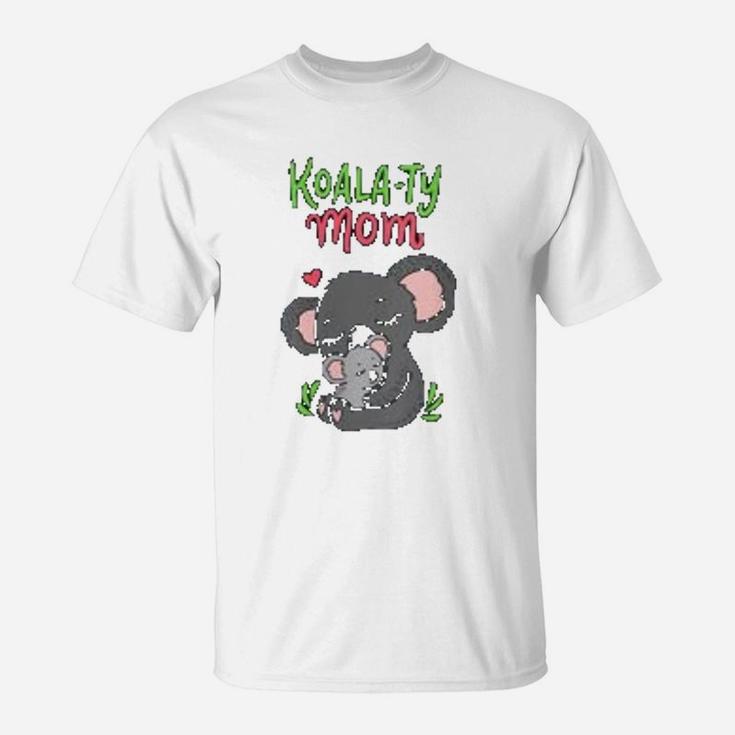 Koala Ty Mom Koala Bear Mama Mothers Day Animal Pun Gift T-Shirt