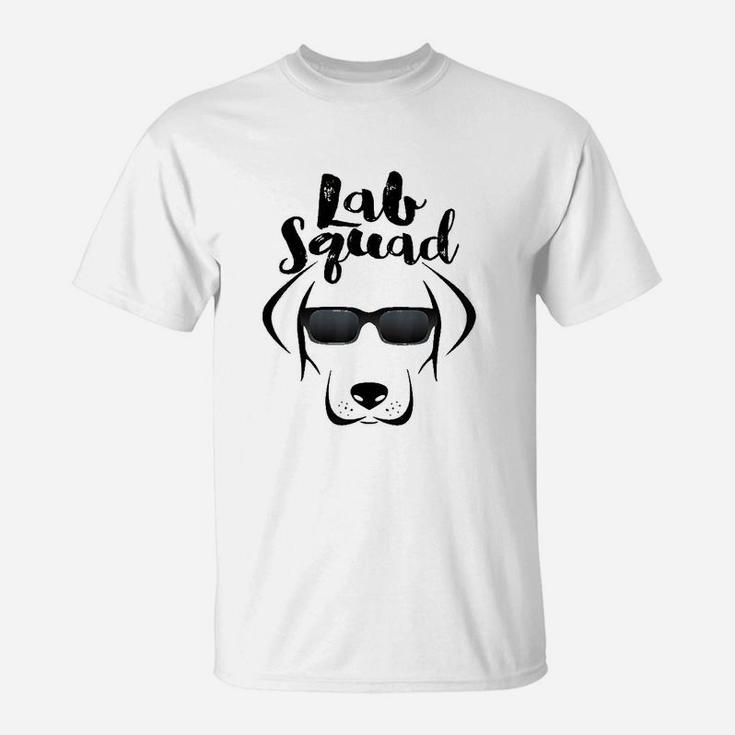 Labrador Dog Lab Squad Love T-Shirt