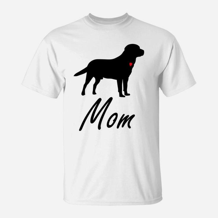Labrador Retriever Dog Black Lab Mom T-Shirt