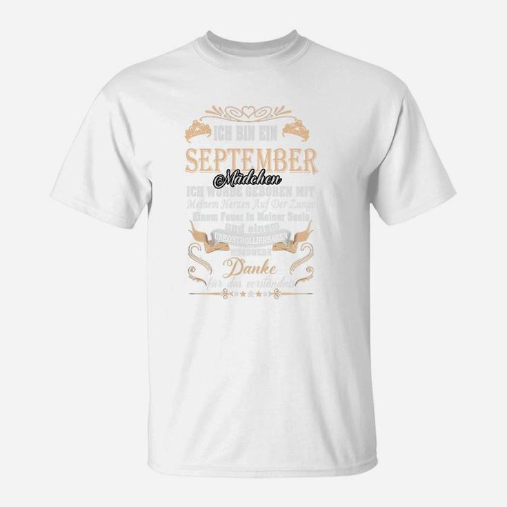 Legendär Seit September Herren T-Shirt, Personalisierbar mit Jahrgang