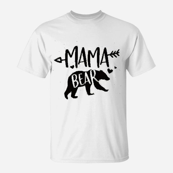 Mama Bear Cute Heart T-Shirt