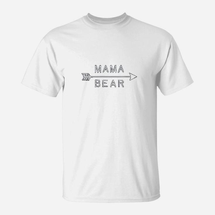 Mama Bear Mom Camping T-Shirt