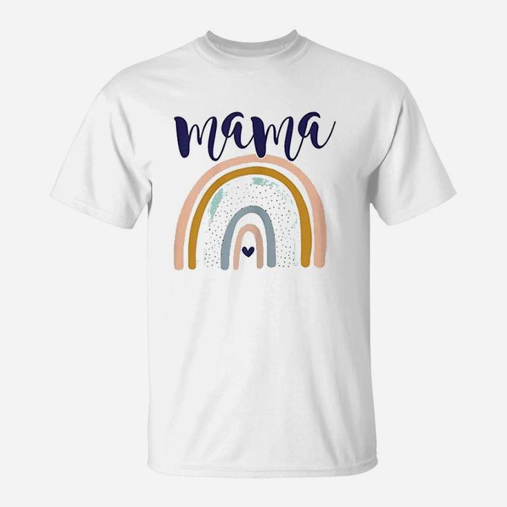 Mama Boho Rainbow birthday T-Shirt