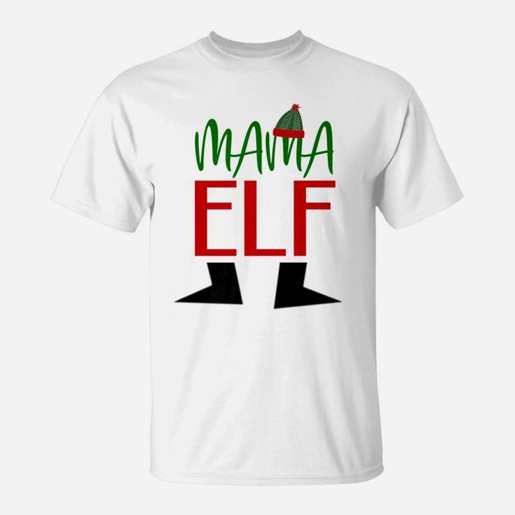 Mama Elf Chirstmas T-Shirt