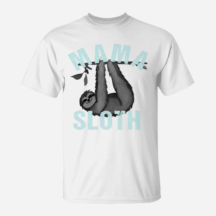 Mama Sloth Funny Sloth T-Shirt