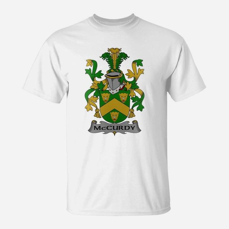 Mccurdy Family Crest Irish Family Crests Ii T-Shirt - Seseable