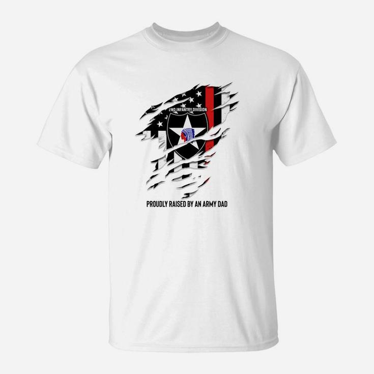 Meet My 2nd Infantry Division Dad Jobs Gifts T-Shirt