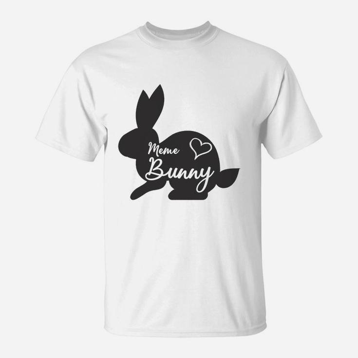 Meme Bunny Cute Adorable Easter Great Family Women T-Shirt