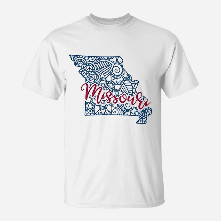 Missouri Home Love Designs State Pride I Love Missouri T-Shirt