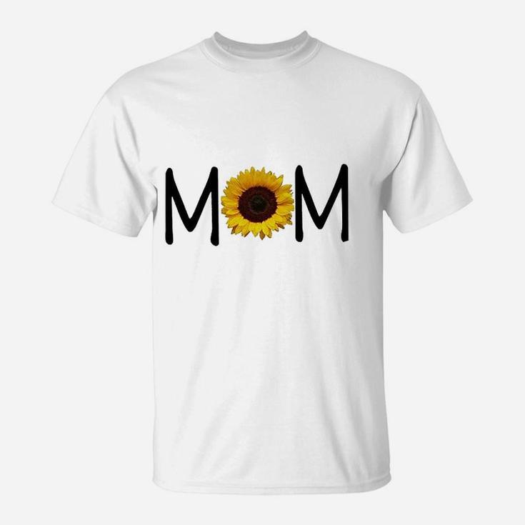 Mom Sunflower Art T-Shirt