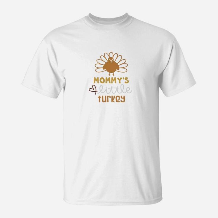 Mommys Little Turkey Thanksgiving T-Shirt
