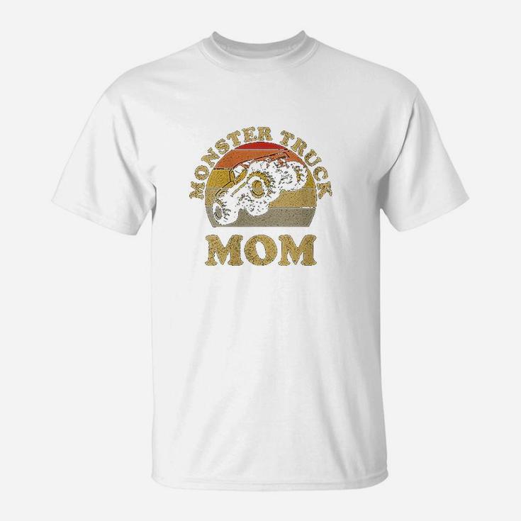 Monster Truck Mom Retro Vintage Monster Truck T-Shirt