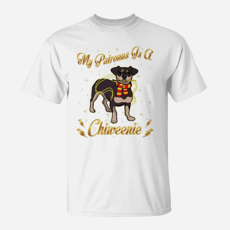 My Patronus Is A Chiweenie Harry Dog Potter Dad Mom T-Shirt