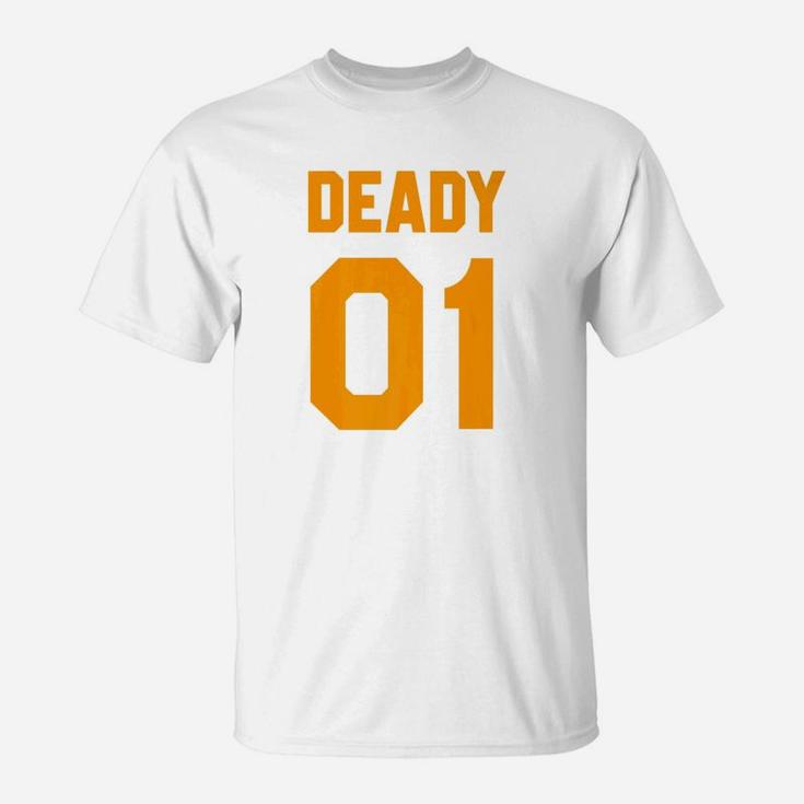 Orange Dead Daddy 01 Cool Brilliant Vibrant Graphic T-Shirt