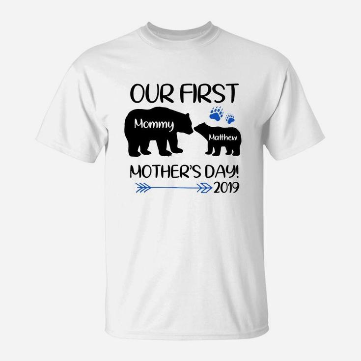 Our First Mother s Day 2019 Mommy Baby Bear Matching T-Shirt