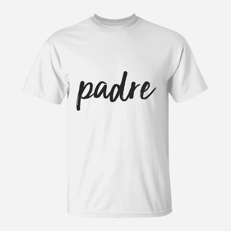 Padre Awesome Fathers Day T-Shirt