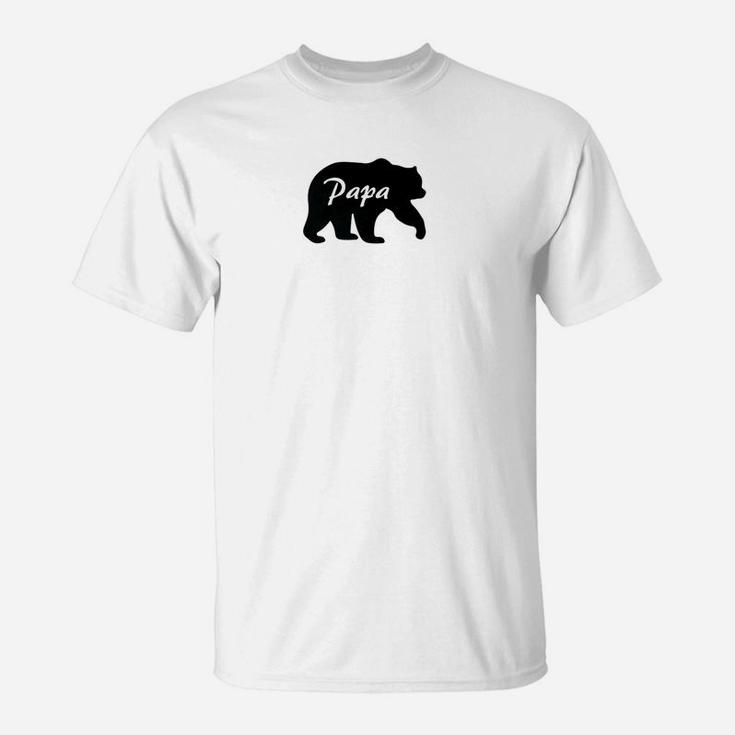Papa Bear Fun Parenting Protective Dad T-Shirt