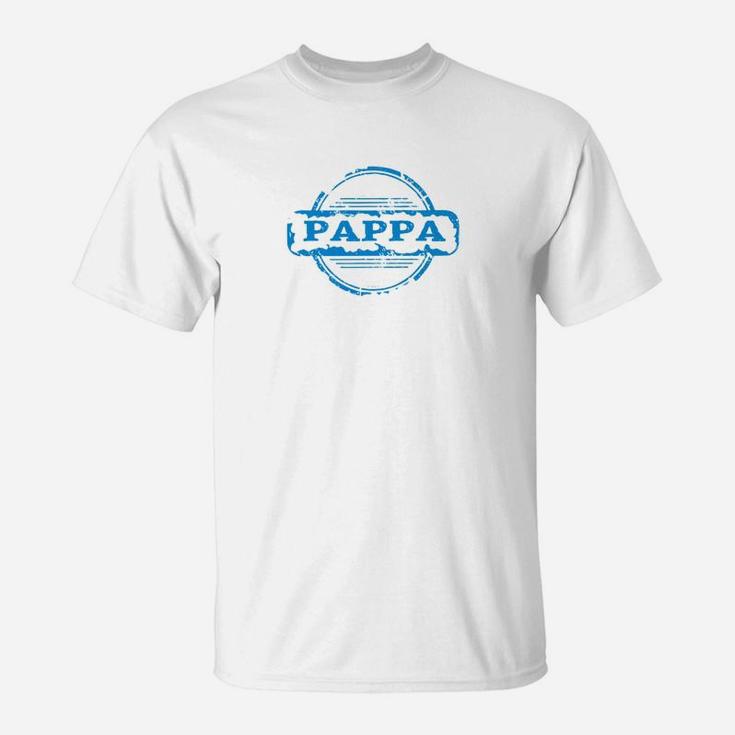 Pappa Distress Fathers Day Gift Men Grandpa Premium T-Shirt